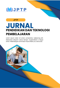 Cover Jurnal Pendidikan dan Teknologi Pembelajaran